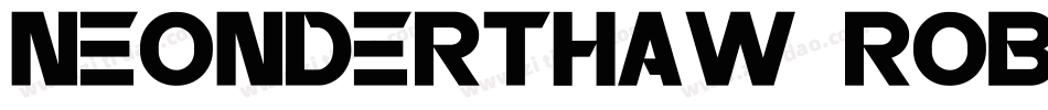 NeonDerthaw ROB字体转换